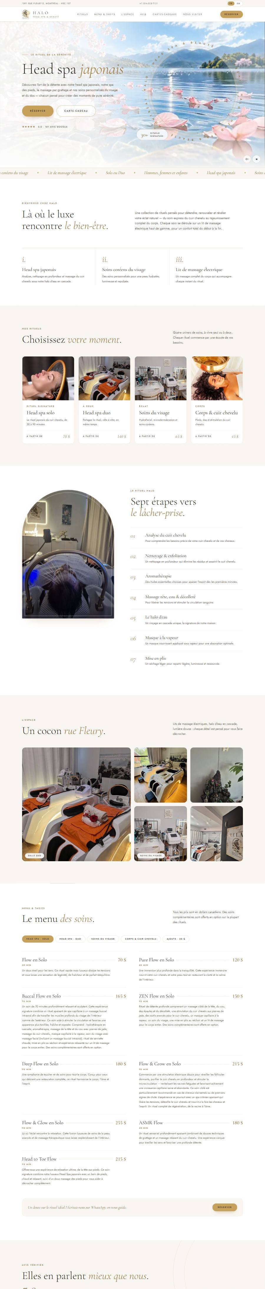 Halo Head Spa – كمبيوتر